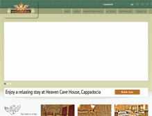 Tablet Screenshot of heavencavehouse.com